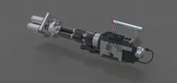 Light cannon from the movie Pixels 2015 3D model
