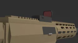 Low-Poly Style Honey Badger Low-poly  3D model