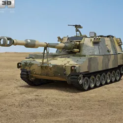  M109 Howitzer 3D model