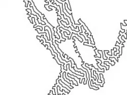 Mad Men Themed TSP Single Line Art