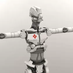 Med Bot 3D model