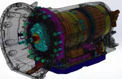 mercedes speed automatic transmission by solidworks