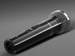 Microphone 3D model