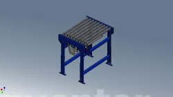 Mini conveyor rollers