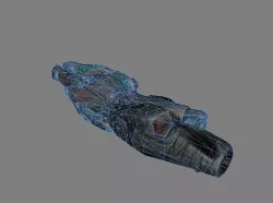 Monster Rifles Low-poly  3D model