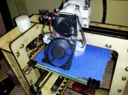 Mosaic fan and light mount