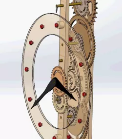 My Wooden Pendulum Clock