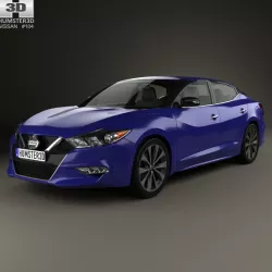  Nissan Maxima 2016 3D model
