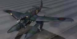 Northrop N-3PB Nomad - RAF 3D model