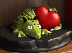 Pet monster Valentine
