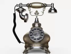 Phone Retro Vintage style 3D model