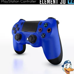 PlayStation Controller for Element 3D 3D model