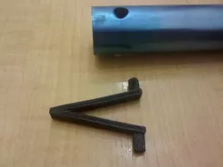 Pool brush/net/vacuum/poll clip