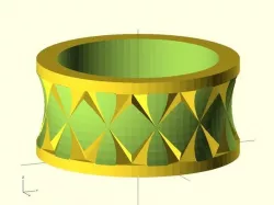 Quasi Knurled Ring