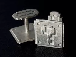 Question block cufflinks