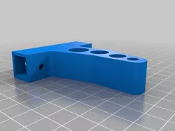 Rigid quadcopter leg for 13mm alu extrusion frame