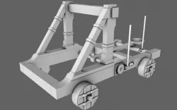  Roman Catapult  3D model