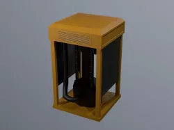 Sci-Fi Asset Low-poly  3D model