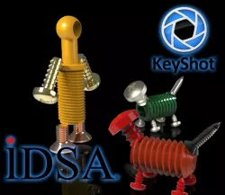 Screwman (IDSA Rendering Challenge)