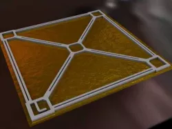 Shim to level print bed
