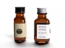 Spiced Citrus Beard Oil 3D model