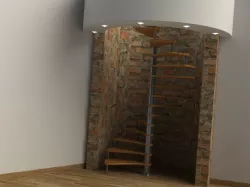 Spiral staircase design