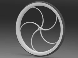 Spring-wheel