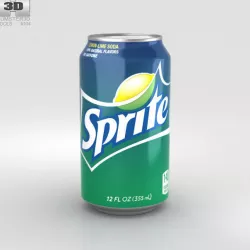  Sprite Can 12 FL 3D model
