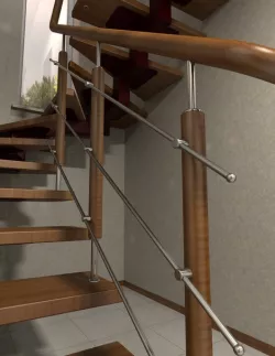 Stair - design in SolidWorks
