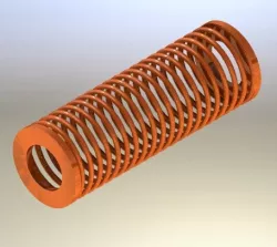 Steel Spring render