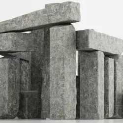 Stone block collection n2 3D model