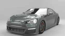 Subaru BRZ 3D model
