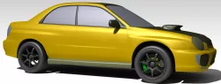 Subaru Impreza WRX STI GDA 2001-2002 