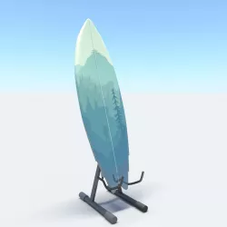 surfboard V6 3D model