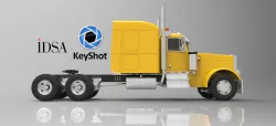 Truck 6x4 sleeper kenworth 'rendering challenge'