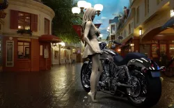 V-rod motorcycle
