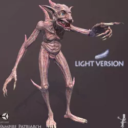 Vampire Patriarch Light Version Low-poly  3D model