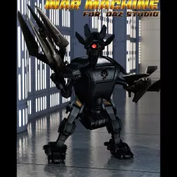War Machine Robot for DAZ Studio 3D model