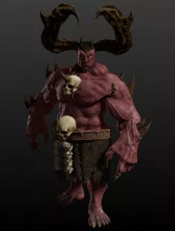 Wizard Demon 3D model