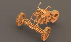 Wood Chopper-Tricycle