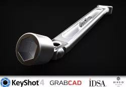 Wrench model by Sigit