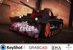 Zombie killer tank