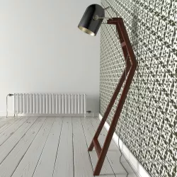 Zuraw floor lamp by inDahouze Low-poly  3D model