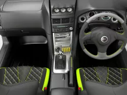 3D Interior of a sports car 3D model
