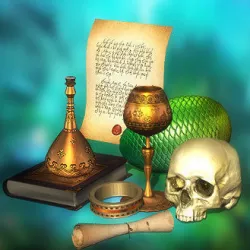 3DRT - Quest Items Pack Low-poly  3D model