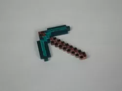8-bit Minecraft fridge magnet
