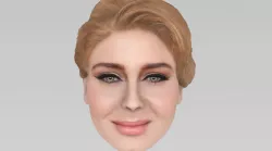 Adele 3D model