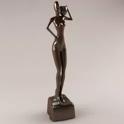 African Statue  3D model