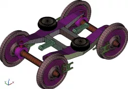 AGV-X bogie frame