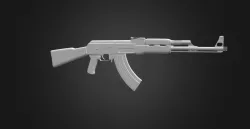 AK-47 3D model
